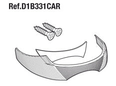 SHAD WHITE REFLECTOR – D1B331CAR