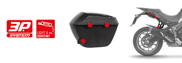 SHAD The SH23 Side Cases (Black)  sold as a pair. – D0B23100
