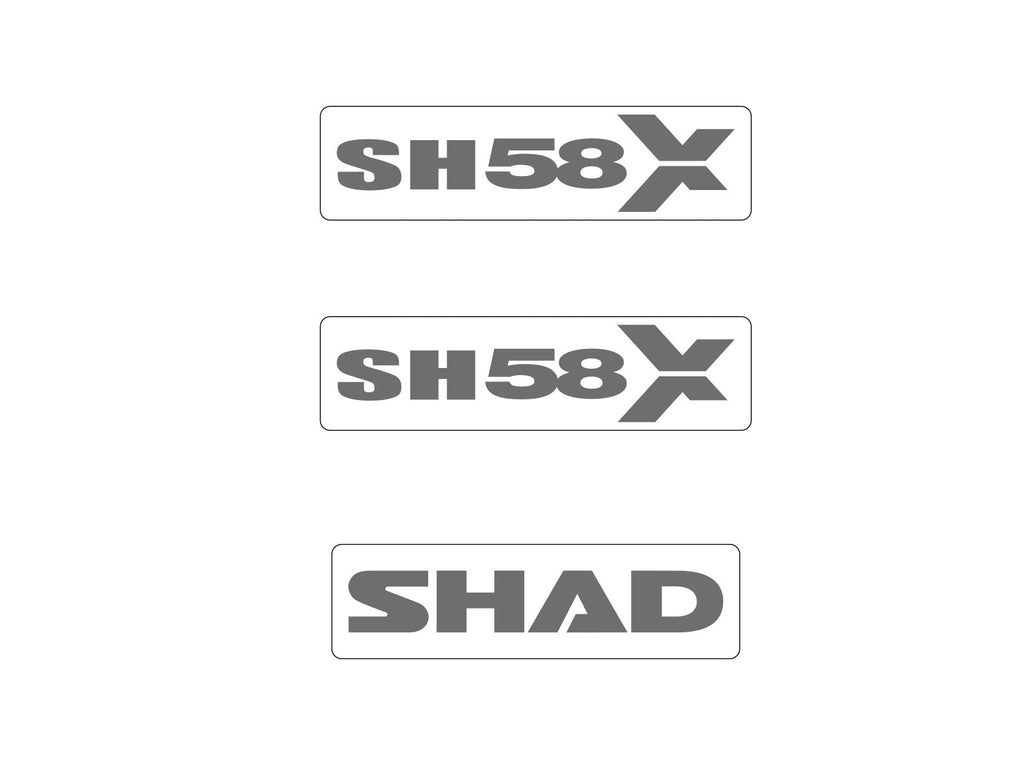 SHAD Set Stickers Sh58X – D1B58ETR