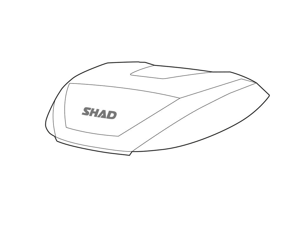 SHAD Aluminium Cover Sh59X – D1B59T0R
