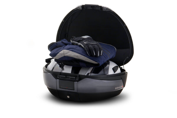 SHAD SH48 DARK GREY+ CARBON COVER + BACKREST – D0B48306R