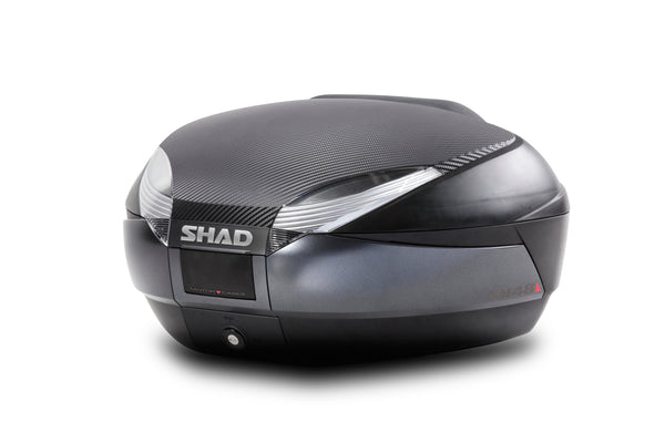 SHAD SH48 DARK GREY+ CARBON COVER + BACKREST – D0B48306R