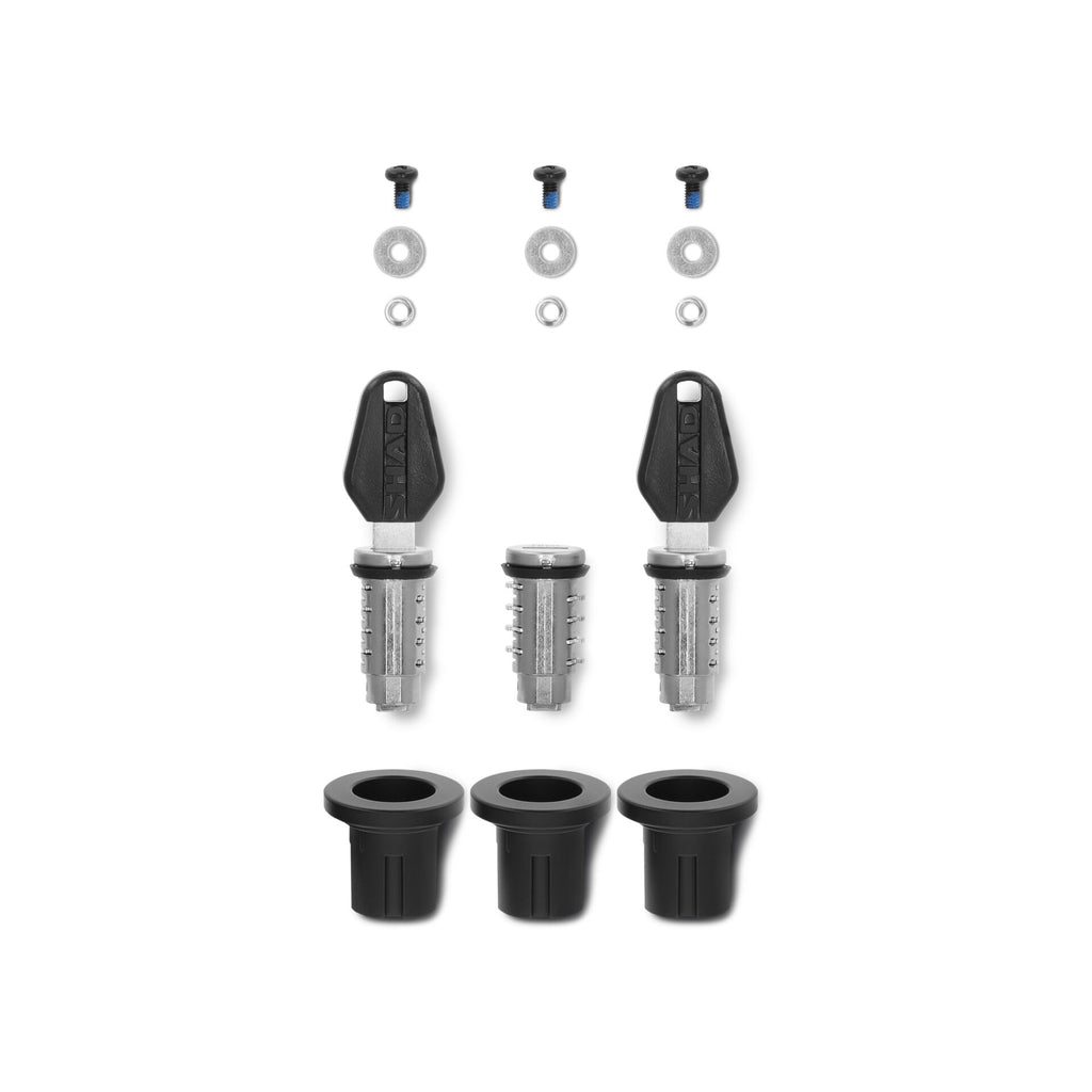 SHAD KEY SET + 3 BLACK-KEY CYLINDERS – 203134R