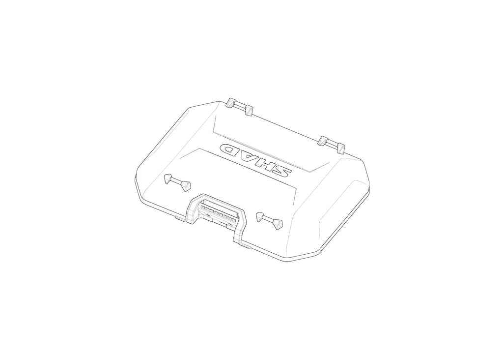 SHAD Aluminium Cover Terra Top Case – 203471R