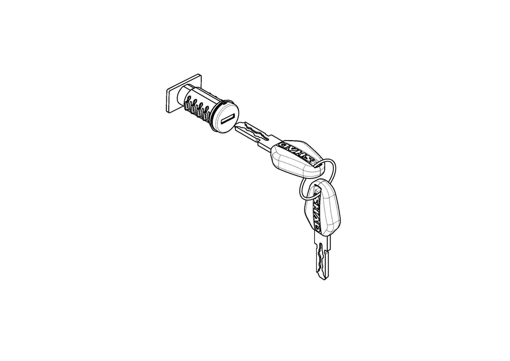 SHAD Lock Kit Keys Terra Top Case – D1TRBO1R