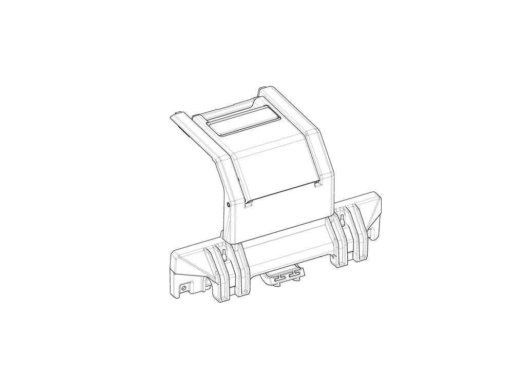 SHAD Lower  Part Tr36 Locking System – D1TR36MIR