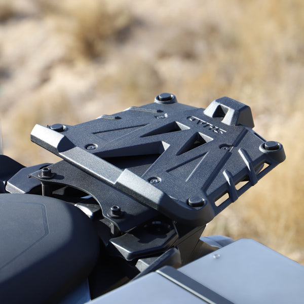 SHAD Black Aluminium Mounting Plate + Screws – D1BTRPA2