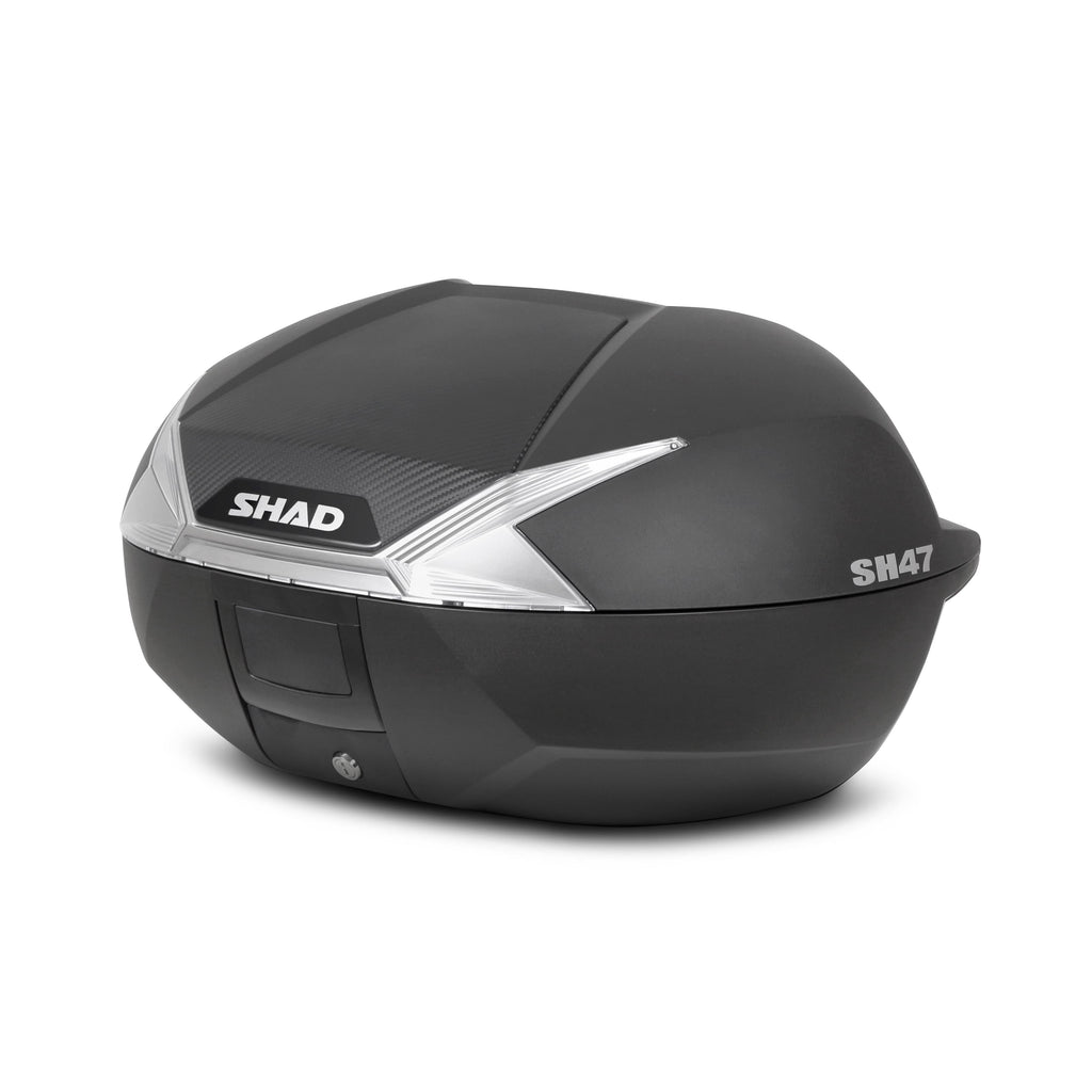 SHAD SH47 Top Case (White Reflector) – D0B47106