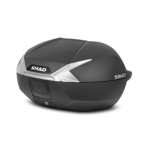 SHAD SH47 Top Case (White Reflector) – D0B47106
