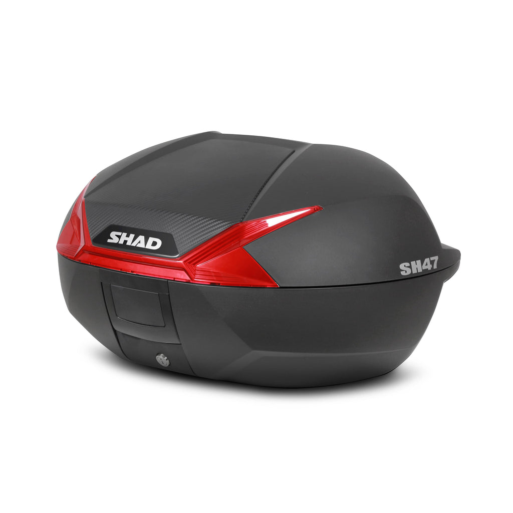 SHAD SH47 Top Case (Red Reflector) – D0B47206