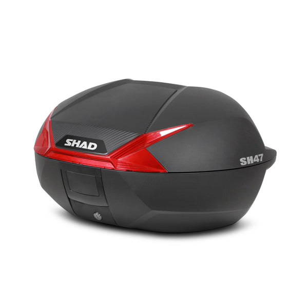 SHAD SH47 Top Case (Red Reflector) – D0B47206