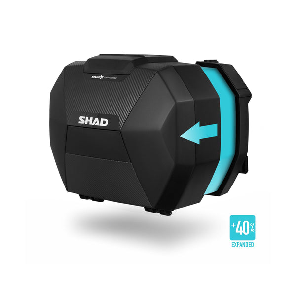SHAD SH38X Expandable Side Cases (Carbon Fiber) – D0B38106