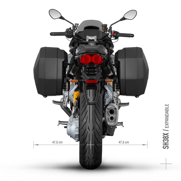 SHAD 3P System Mount – MOTO-GUZZI V100-MANDELLO (2022, 2023, 2024) – M0VM13IF