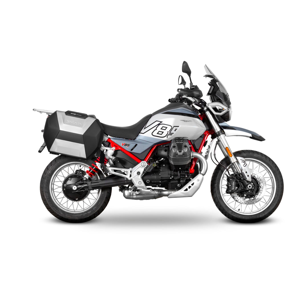 SHAD 3P SYSTEM SIDE CASE FITTING KIT MOTO GUZZI V85 TT/ V85 TT TRAVEL – M0VT84IF
