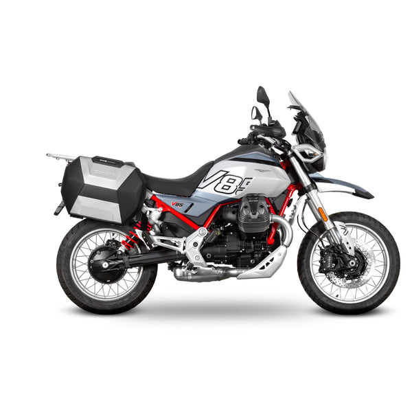 SHAD 3P SYSTEM SIDE CASE FITTING KIT MOTO GUZZI V85 TT/ V85 TT TRAVEL – M0VT84IF