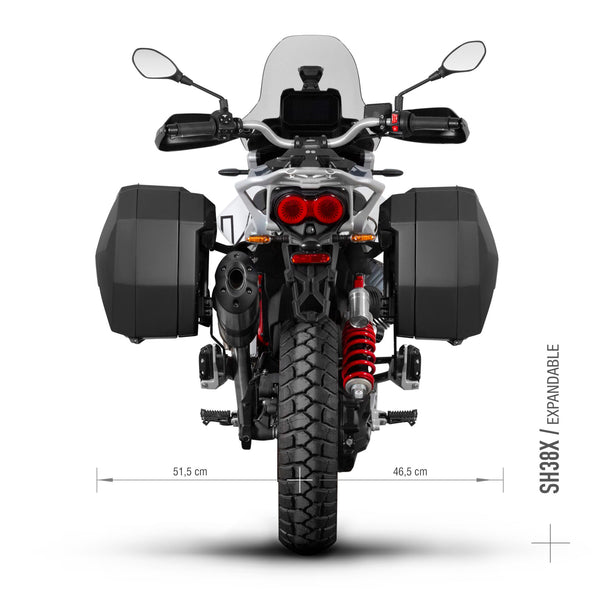 SHAD 3P SYSTEM SIDE CASE FITTING KIT MOTO GUZZI V85 TT/ V85 TT TRAVEL – M0VT84IF