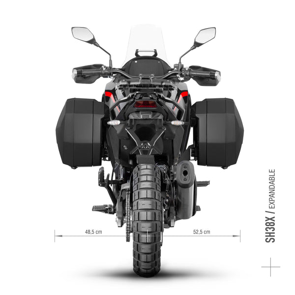 SHAD 3P SYSTEM SIDE CASE FITTING KIT MOTO MORINI X-CAPE 700 – M0XC75IF