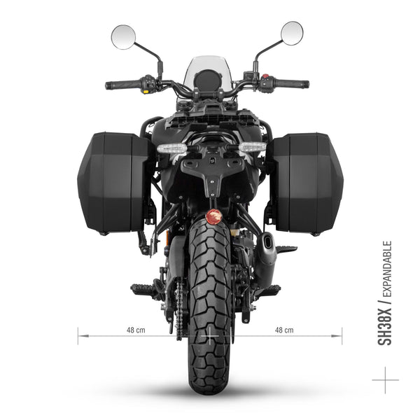 SHAD 3P SYSTEM SIDE CASE FITTING KIT ROYAL ENFIELD HIMALAYAN MANA BLACK 450 – R0HM46IF