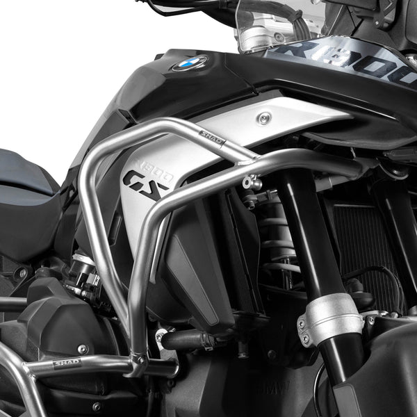 SHAD BMW R1300GS UPPER CRASH BARS SILVER – W0RG14SSH