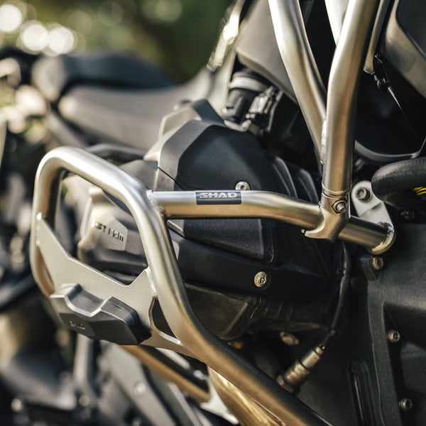 SHAD BMW R1300GS LOWER CRASH BARS SILVER – W0RG14SSL