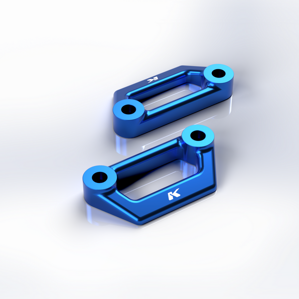 KBIKE Replacement plates passenger footrests TSV1
