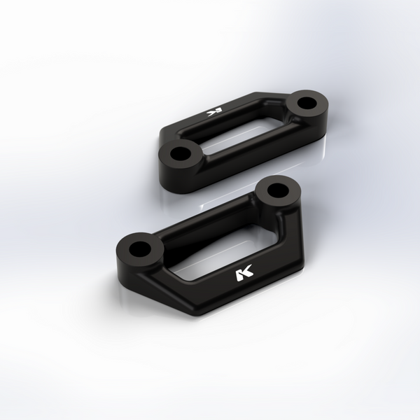 KBIKE Replacement plates passenger footrests TSV1