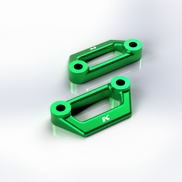 KBIKE Replacement plates passenger footrests TSV1