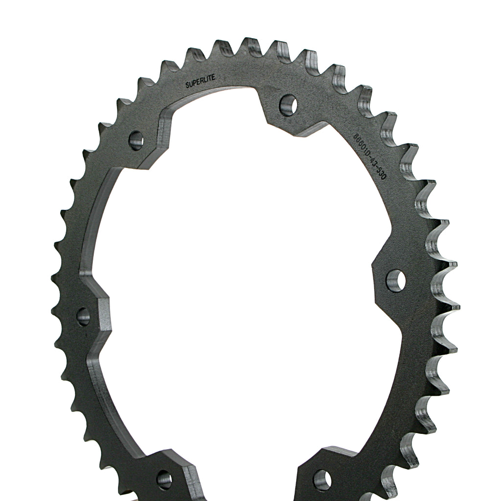 Superlite 520 Conversion - RS7 Series Black Steel Rear Sprocket - SKU# 86602R