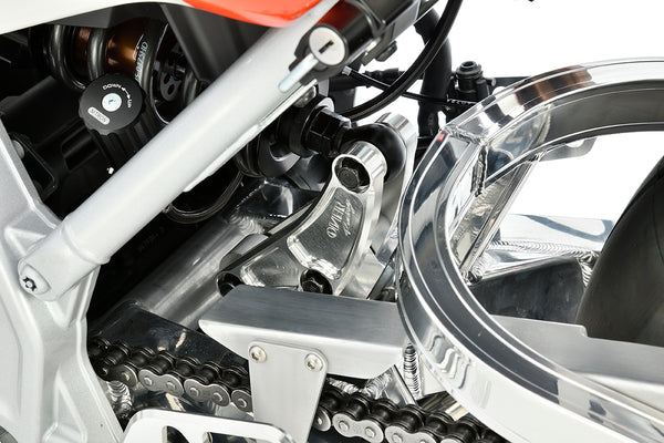 OVER Racing Suspension Link Plates Silver XSR900GP | 87-453-03 image 1