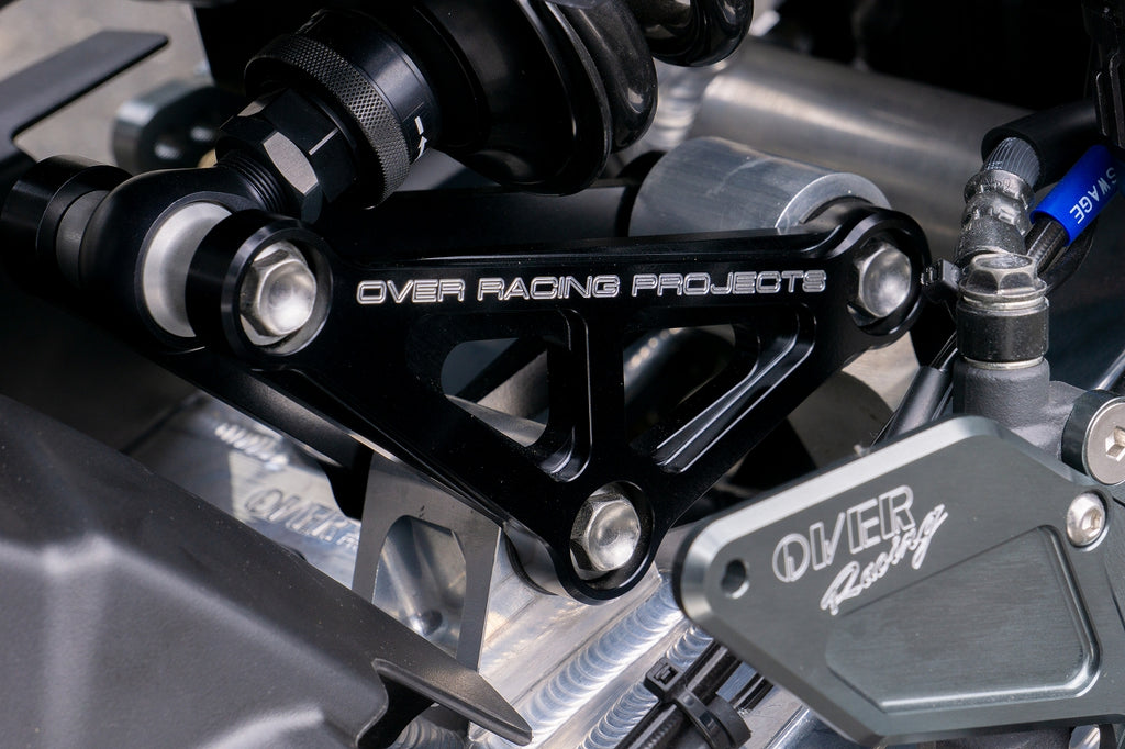 OVER Racing Suspension Link Plates Black Z900RS | 87-71-03B image 1