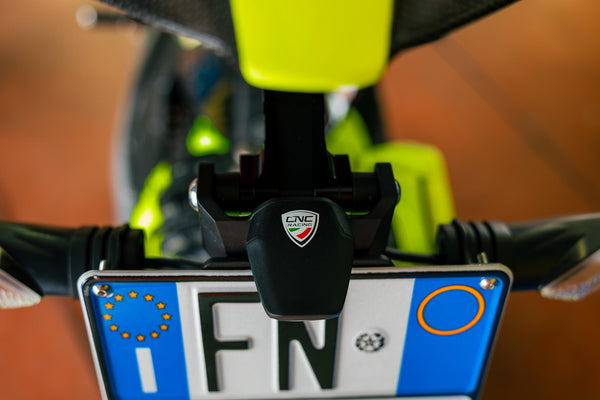 CNC RACING | Adjustable License Plate Holder Kit for Ducati Panigale V4 - Streetfighter V4 MY2025