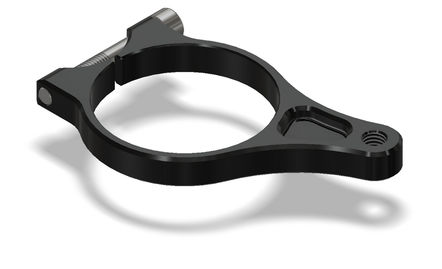 Damper Bracket, 53mm, Black 90110753B