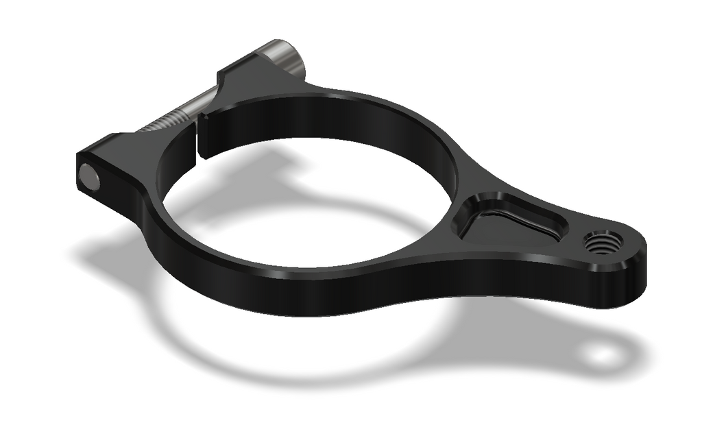 Damper Bracket, 54mm, Black 90110754B