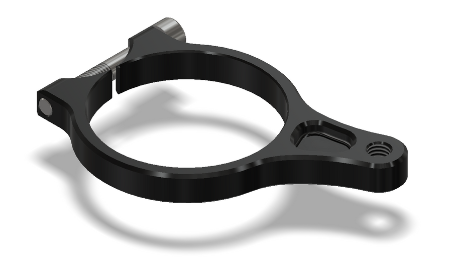Damper Bracket, 56mm, Black 90110756B