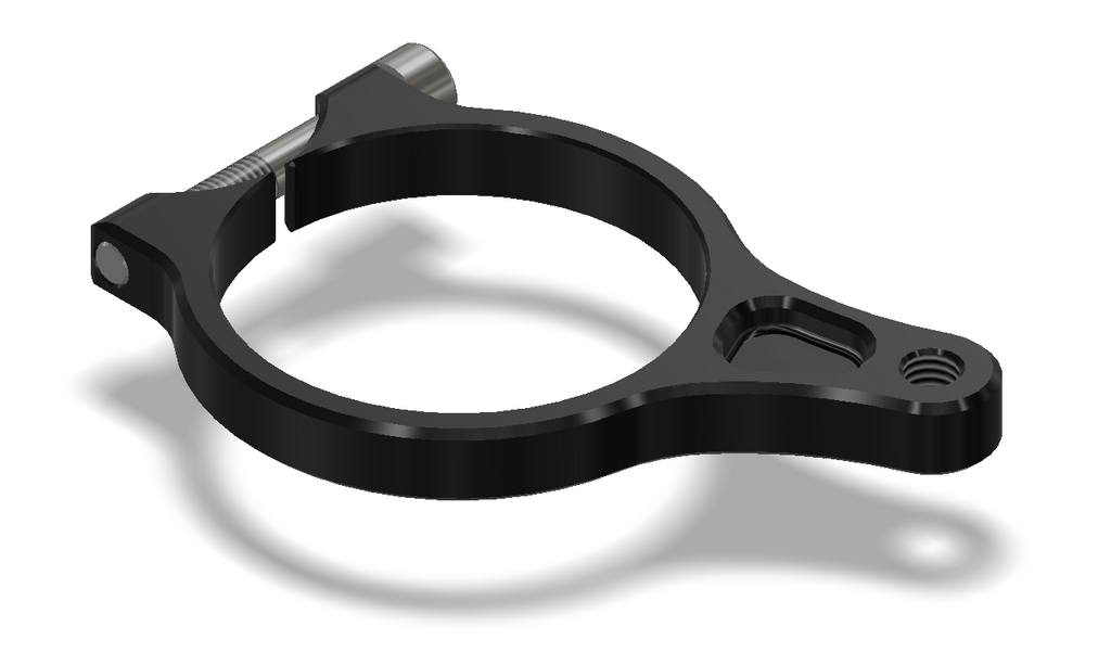 Damper Bracket, 56mm, Black 90110756B