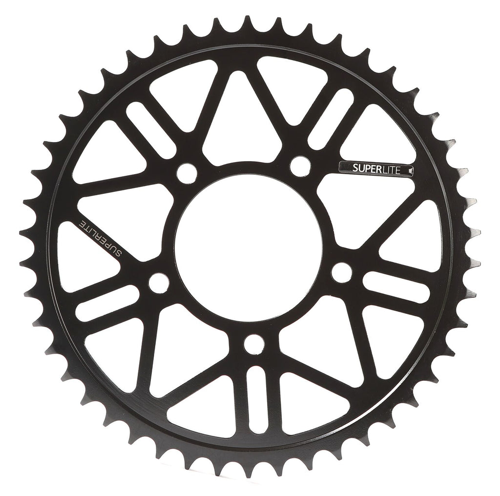 Superlite 525 Pitch - RSX Series Black Plated Steel Rear Race Sprocket - SKU# 92630RX