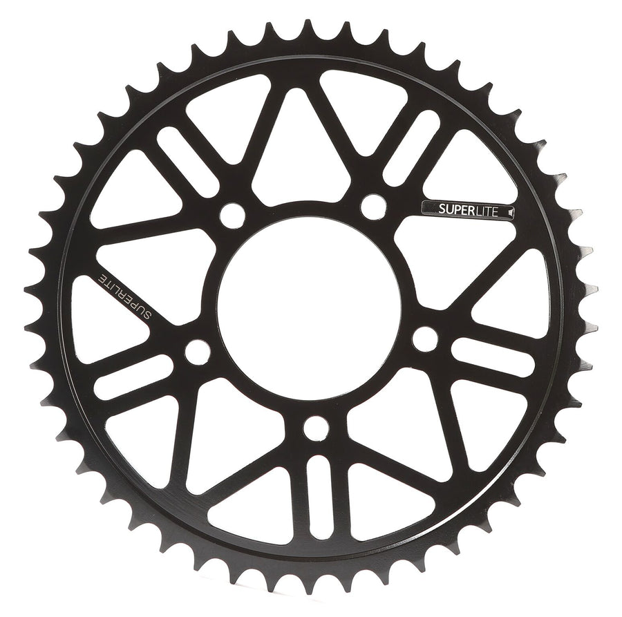 Superlite 530 Pitch - RSX Series Black Plated Steel Rear Race Sprocket - SKU# 92640RX