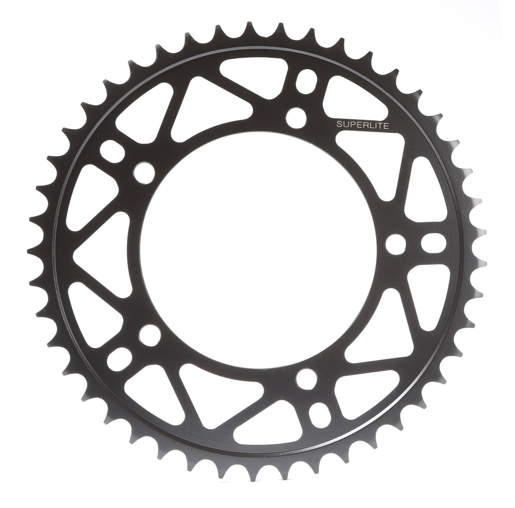 Superlite 520 Conversion - RSX Series Black Steel Rear Pan America Sprocket - SKU# 92831RX