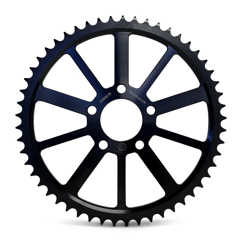 Superlite 530 Pitch - "EXILE" Design CNC Machined Steel Rear HD Sprocket - SKU# 92832R