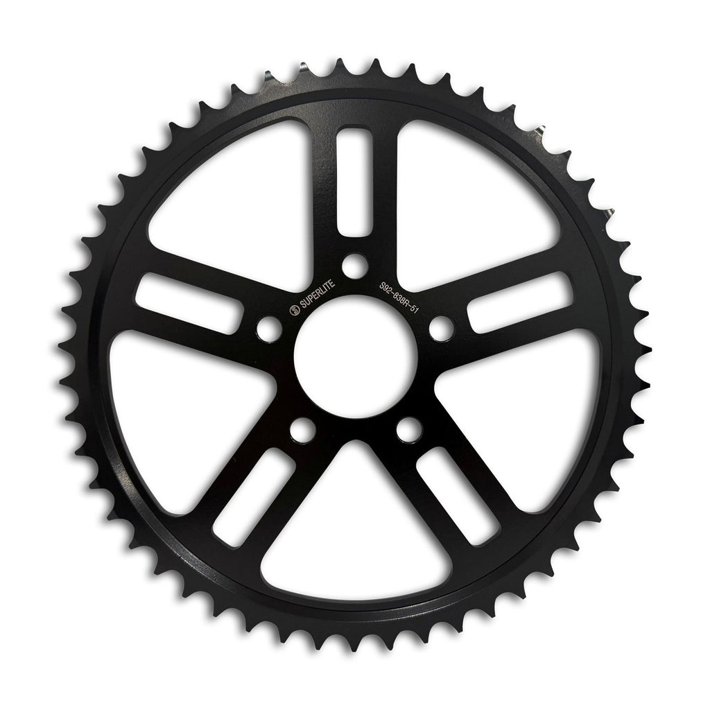 Superlite 530 Pitch - "SHOTGUN" Design CNC Machined Steel Rear HD Sprocket - SKU# 92838R