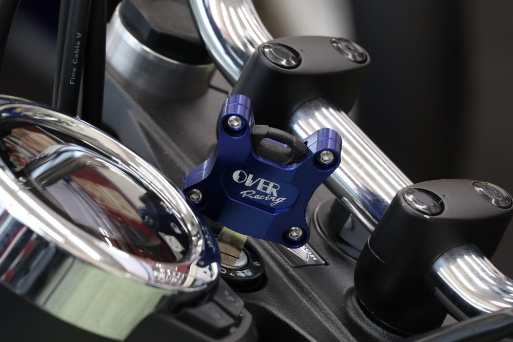 OVER Racing Key Cap Blue Dax125 | 95-97-12BL image 1