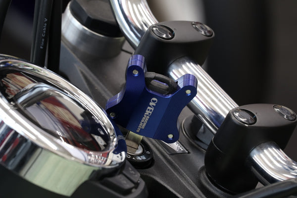 OVER Racing Key Cap Blue Dax125 | 95-97-12BL image 2