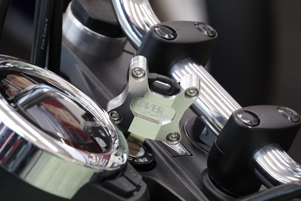 OVER Racing Key Cap Silver Dax125 | 95-97-12 image 1