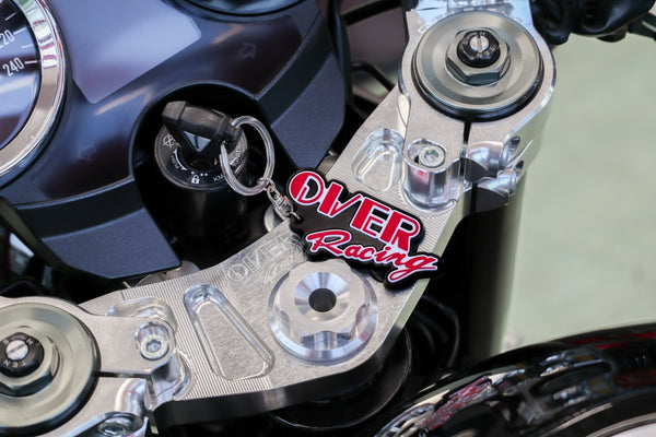 OVER Racing Rubber Keychain OVER Racing Logo | 95-98-01 image 2