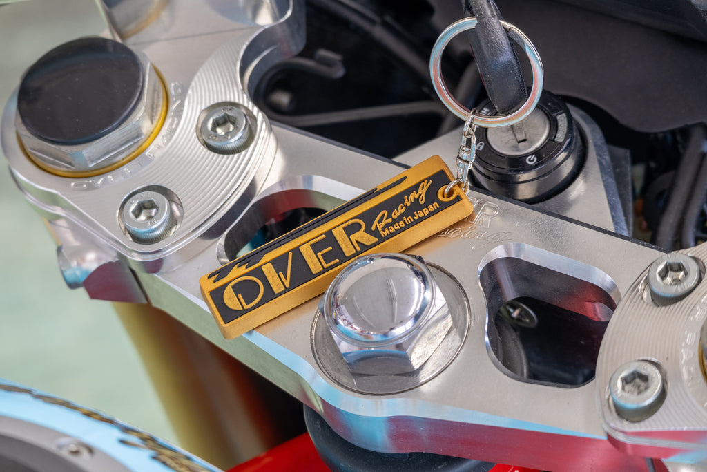 OVER Racing Rubber Keychain TT-Formula Logo | 95-98-03 image 1
