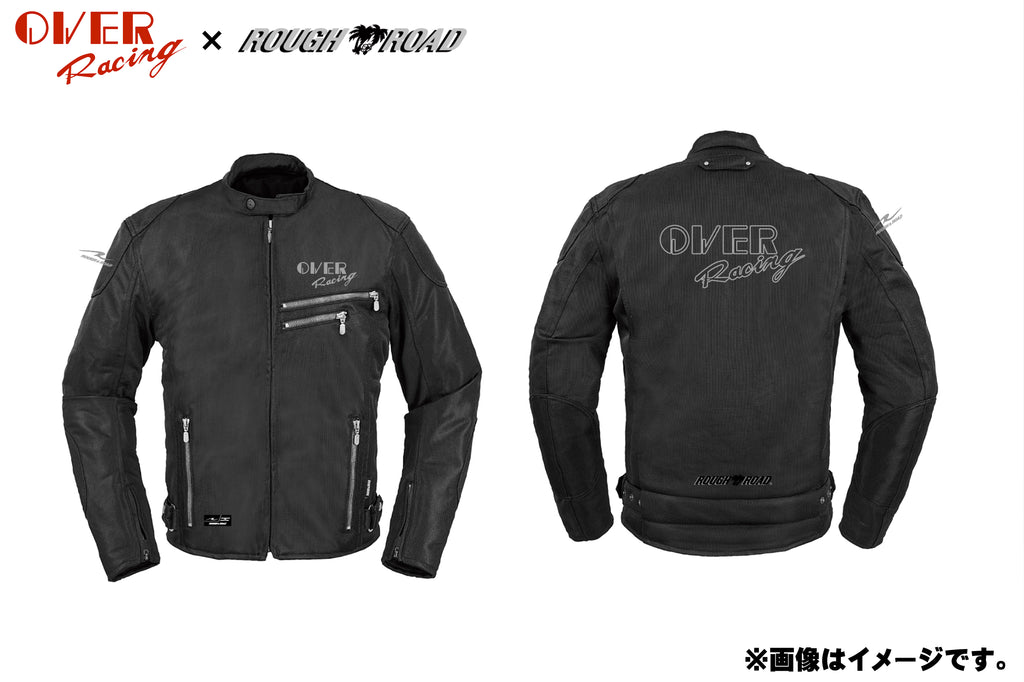 OVER Racing Riding Zip Mesh Jacket EM XL Size OVER/Rough & Road | 95-99-54XL image 1