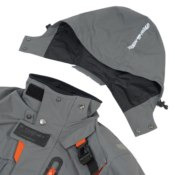OVER Racing Water-Shield Command Jacket Gray BM | 95-99-59BM image 10