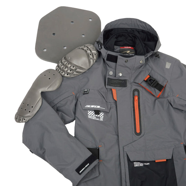 OVER Racing Water-Shield Command Jacket Gray BM | 95-99-59BM image 6