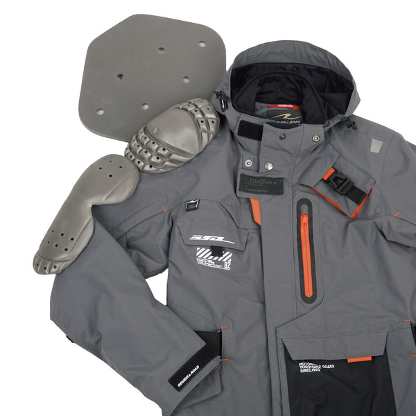 OVER Racing Water-Shield Command Jacket Gray M | 95-99-59M image 6