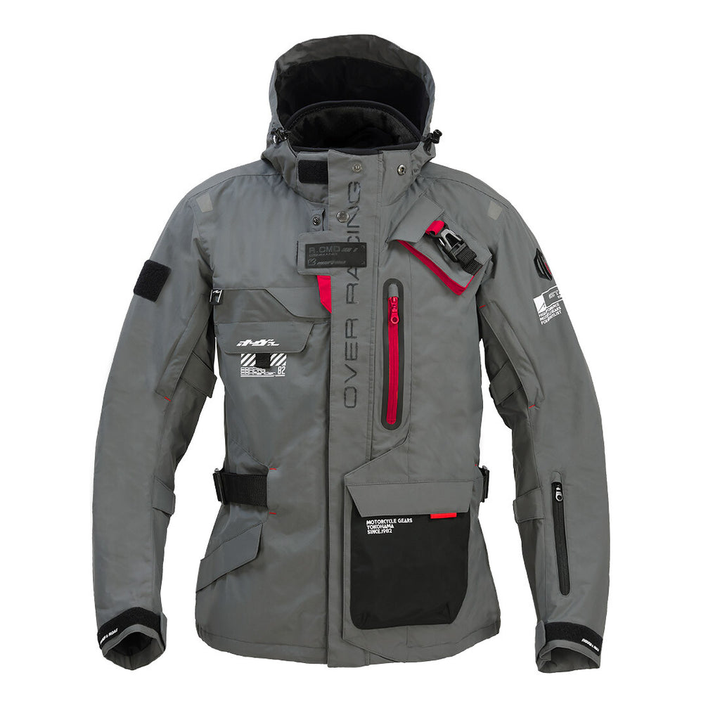 OVER Racing Water-Shield Command Jacket Gray XL | 95-99-59XL image 1